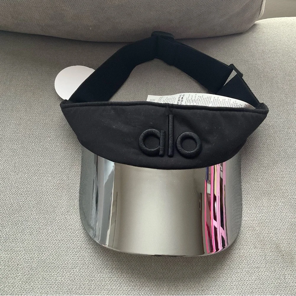 Alo Yoga Airlift Solar Visor Black One Size